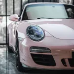 Super Gloss Pale Pink Car Vinyl Wrap