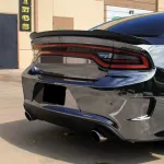 Chrome Mirror Black Car Vinyl Wrap