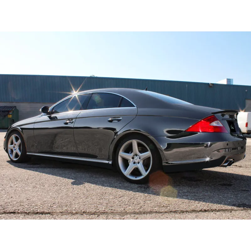 Chrome Mirror Black Car Vinyl Wrap