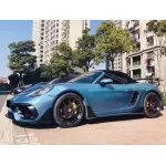 Glossy Laser Blue Car Vinyl Wrap
