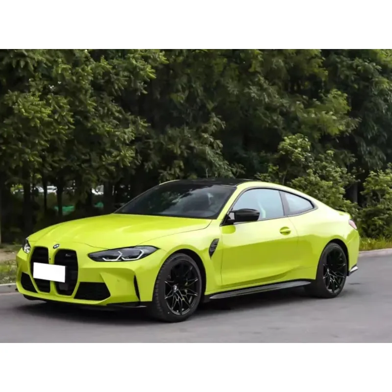 St. Paulo Yellow Car Vinyl Wrap