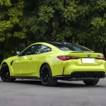 St. Paulo Yellow Car Vinyl Wrap