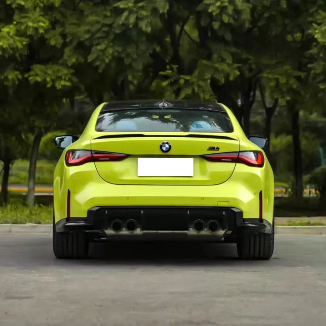 St. Paulo Yellow Car Vinyl Wrap