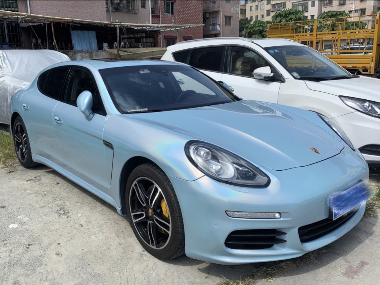 Rainbow Holographic Ocean Blue Car Vinyl Wrap