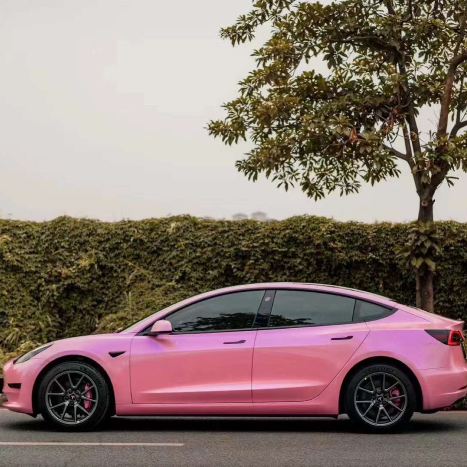 Gloss Diamond Purple Pink Car Vinyl Wrap