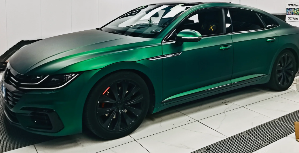 Quality Matte Venom Green Car Vinyl Wrap For Sale