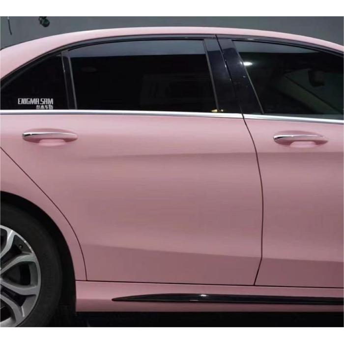  Super Matte Rose Pink Vinyl Wrap Car Wrap
