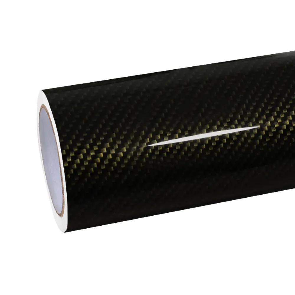 Super Gloss Emulational Carbon Fiber Car Vinyl Wrap