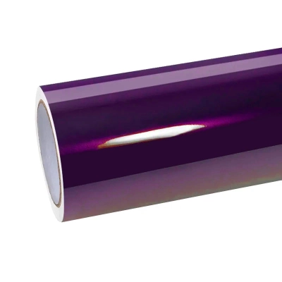 PET Gloss Metallic Twilight Purple Car Vinyl Wrap 01