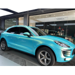  Metallic Neon Ice Blue Car Vinyl Wrap