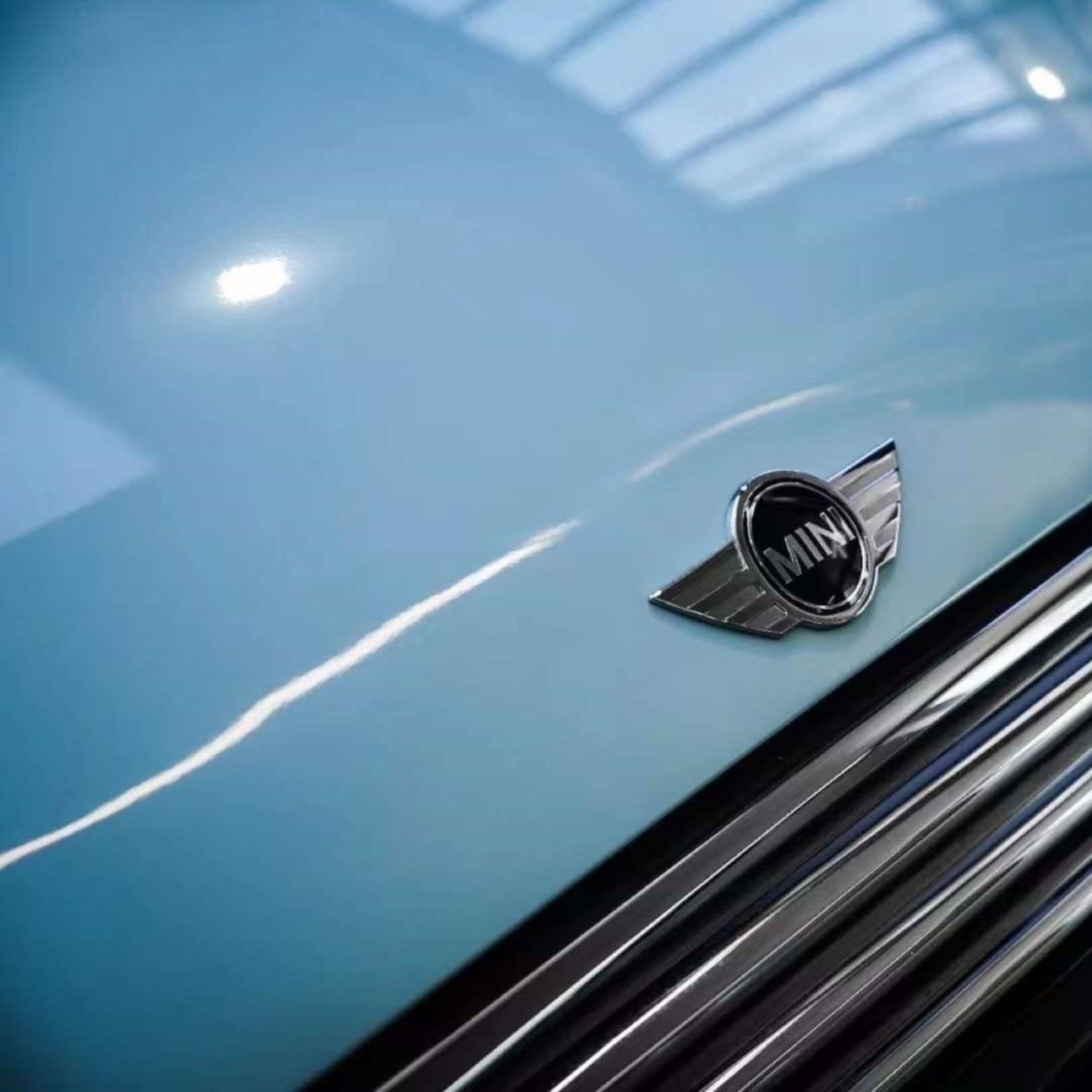 Super Gloss Yacht Blue Car Vinyl Wrap