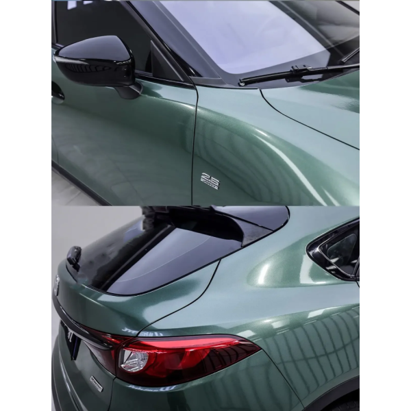 Gloss Metallic  Paint Fir Green Car Wrap