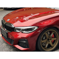  Liquid Metallic Dragon Blood Red Vinyl Wrap Car Wrap