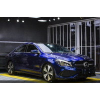 Gloss Meissen Blue Car Wrap Glossy Meissen Blue Vinyl Wrap alukovinyl