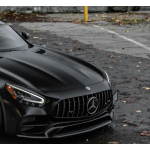 Matte Black Car Vinyl Wrap