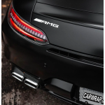 Matte Black Car Vinyl Wrap