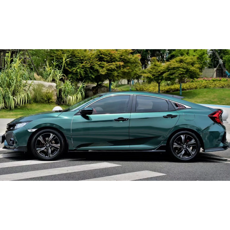 Gloss Metallic Gotland Green Car Vinyl Wrap