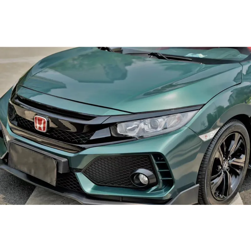 Gloss Metallic Gotland Green Car Vinyl Wrap