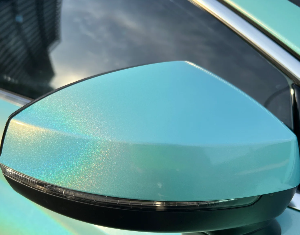 Quality Rainbow Holographic Tiffany Car Vinyl Wrap For Sale