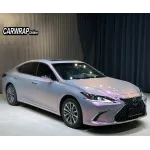 Gloss Metallic Twin Candy Gray Red Car Vinyl Wrap