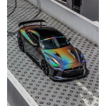 Rainbow Metallic Majestic Dark Gray Car Vinyl Wrap