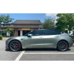 Ultra Matte Green Grey Car Vinyl Wrap