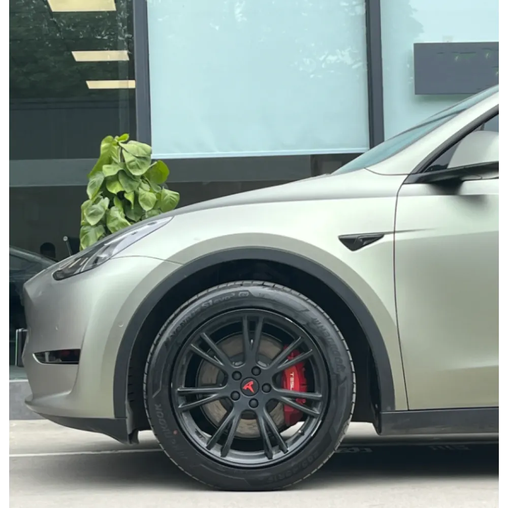 Ultra Matte Green Grey Car Vinyl Wrap