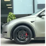 Ultra Matte Green Grey Car Vinyl Wrap