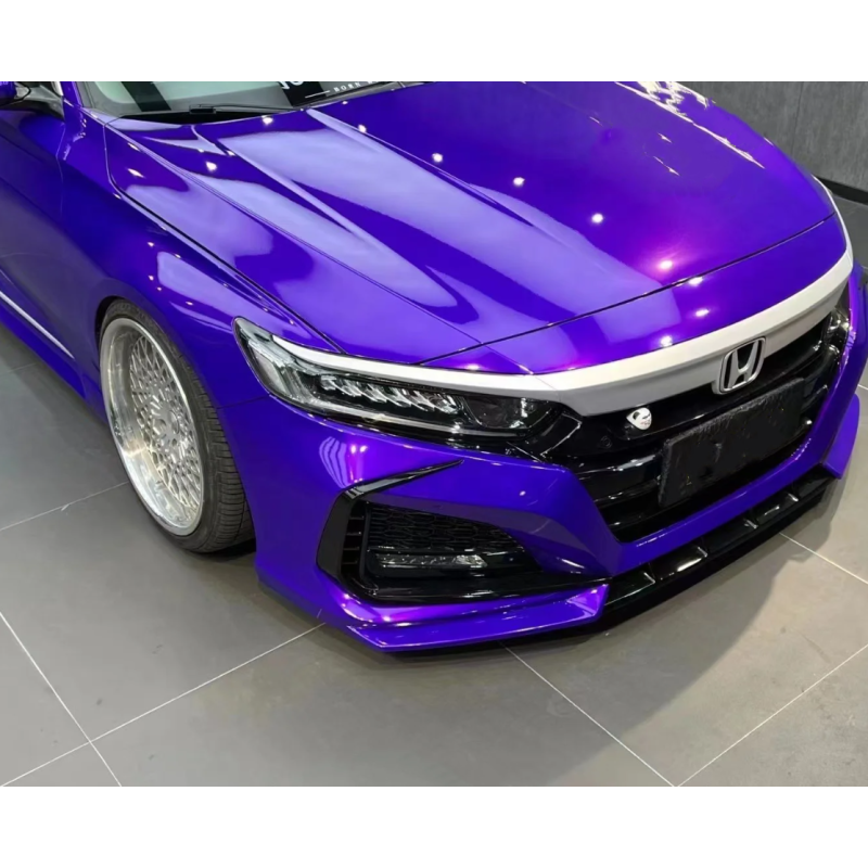 Gloss Metallic Plum Explosion Purple Car Vinyl Wrap