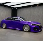 Gloss Metallic Plum Explosion Purple Car Vinyl Wrap