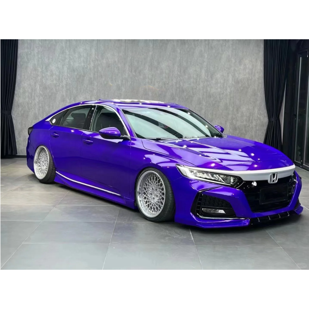 Gloss Metallic Plum Explosion Purple Car Vinyl Wrap