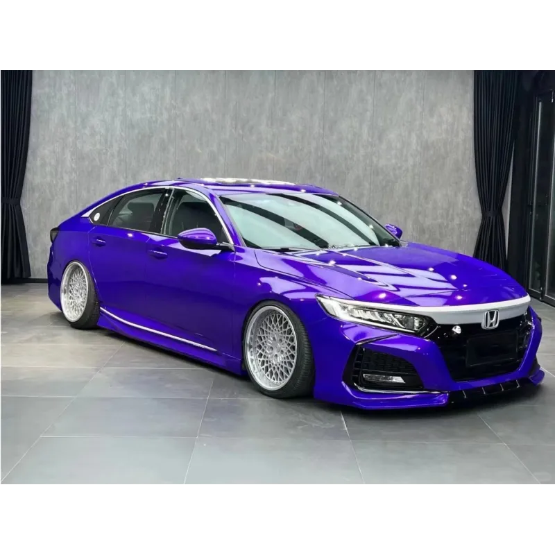 Gloss Metallic Plum Explosion Purple Car Vinyl Wrap