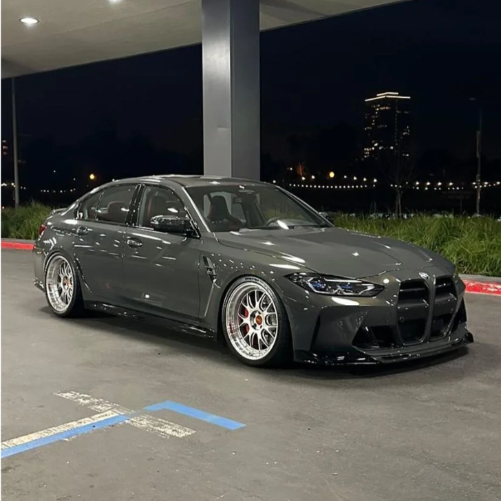 PET Gloss Tourmaline Grey Car Vinyl Wrap