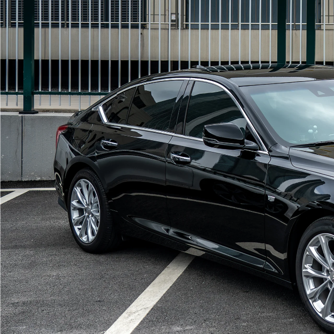 Super Gloss Piano Black Car Vinyl Wrap