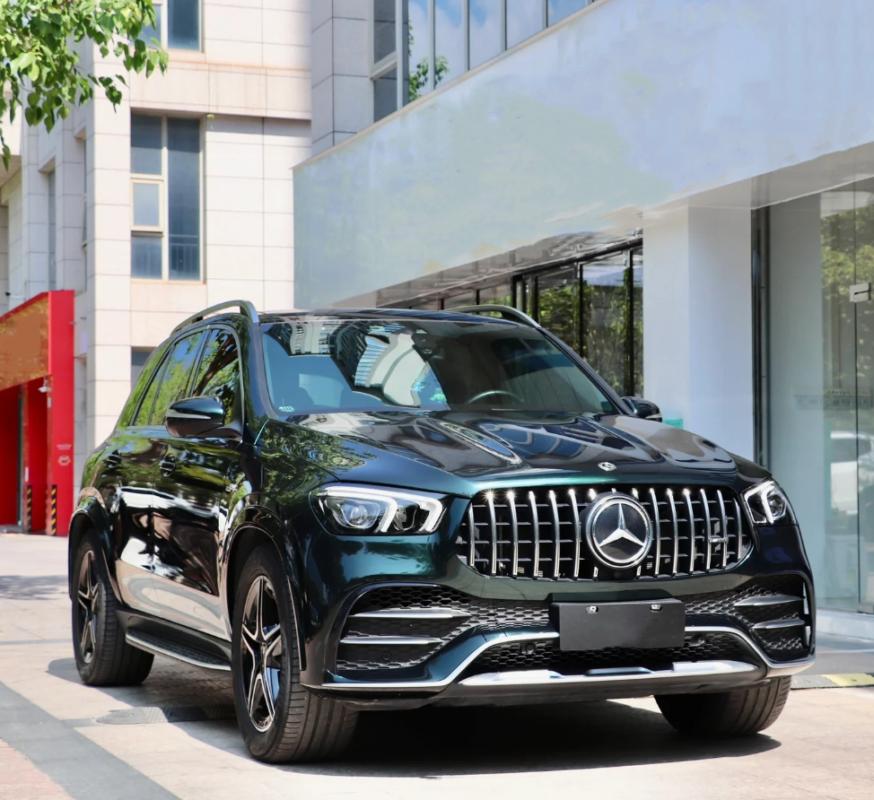 Gloss Benz Emerald Green Car Vinyl Wrap