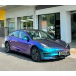 Gloss Diamond Purple Blue Car Vinyl Wrap