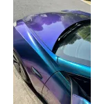 Gloss Diamond Purple Blue Car Vinyl Wrap