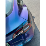 Gloss Diamond Purple Blue Car Vinyl Wrap