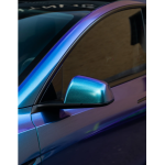 Gloss Diamond Purple Blue Car Vinyl Wrap