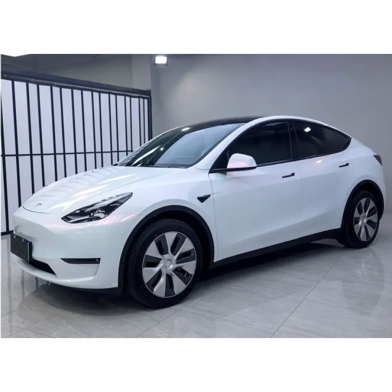  Gloss White Red Car Vinyl Wrap