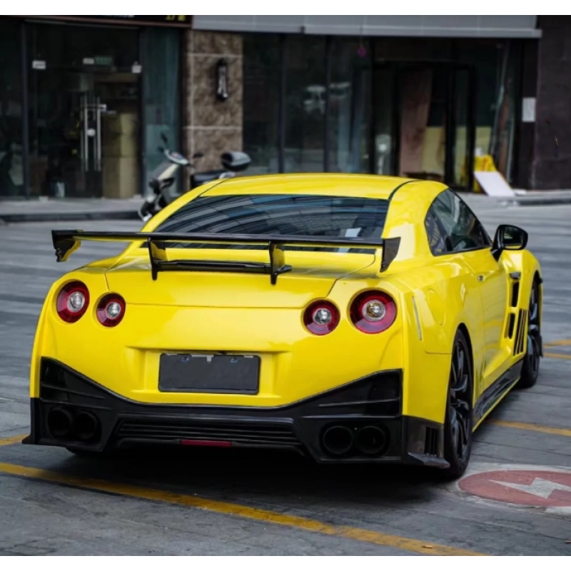 Super Gloss Yellow Car Vinyl Wrap