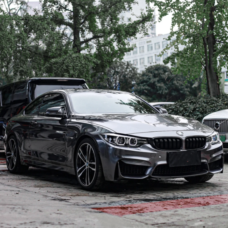 Gloss Metallic Liquid Gray Silver Car Vinyl Wrap