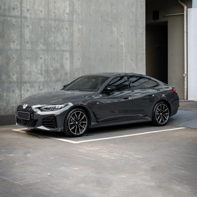 PET Gloss Tourmaline Grey Car Vinyl Wrap 02