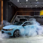 Matte Glacier Blue Car Vinyl Wrap