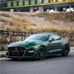 Matte Venom Green Car Vinyl Wrap