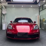 PET Gloss Metallic Cherry Red Car Vinyl Wrap