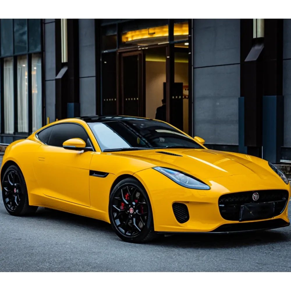 Quality Gloss Sunflower Yellow Car Vinyl Wrap For Sale