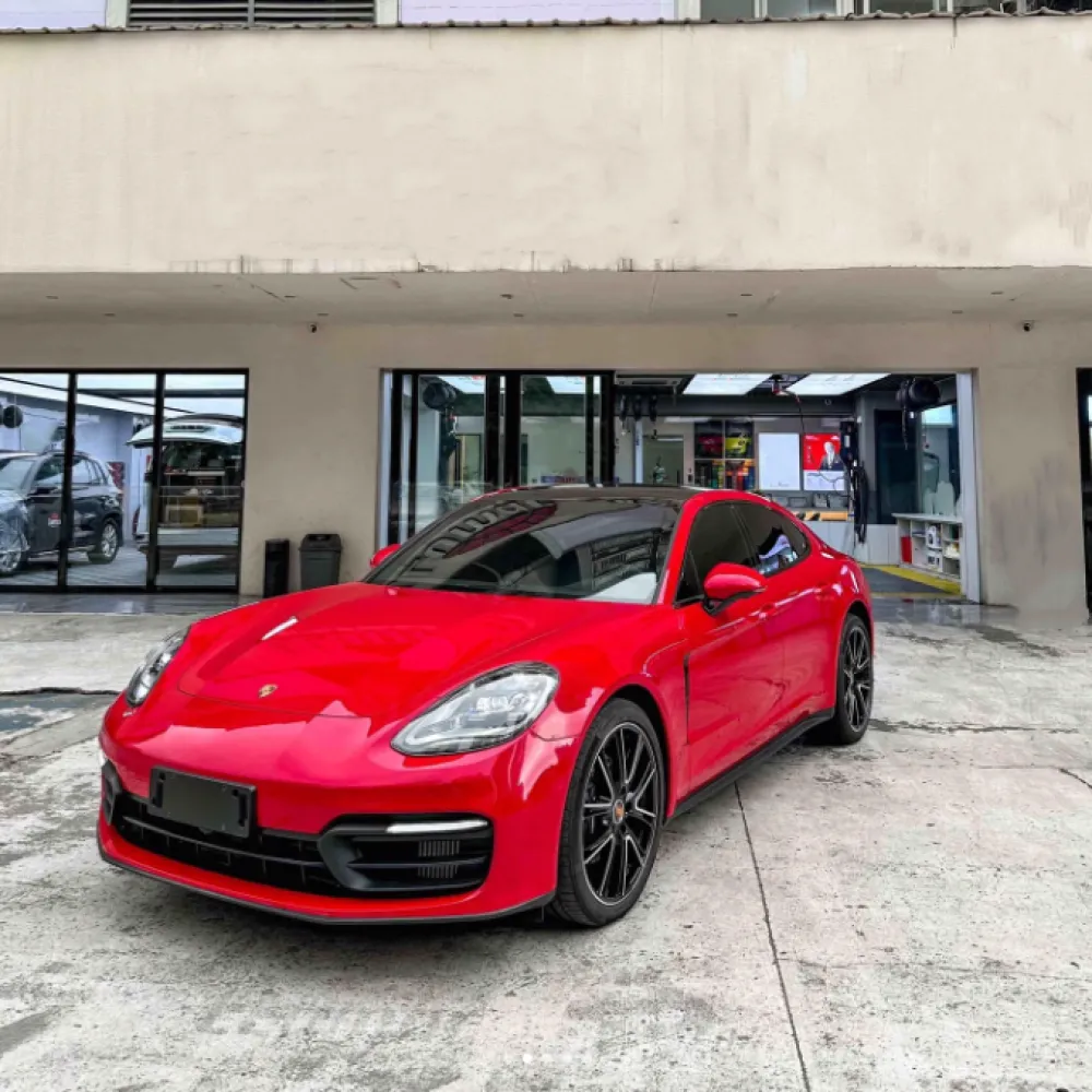  Super Gloss Candy Red Car Vinyl Wrap