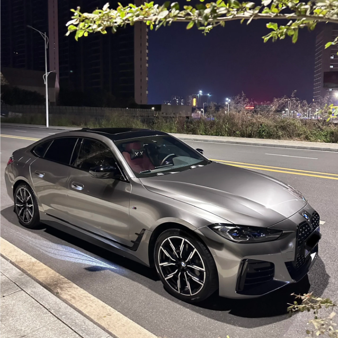 Gloss Metallic Liquid Chrome Silver Car Vinyl Wrap