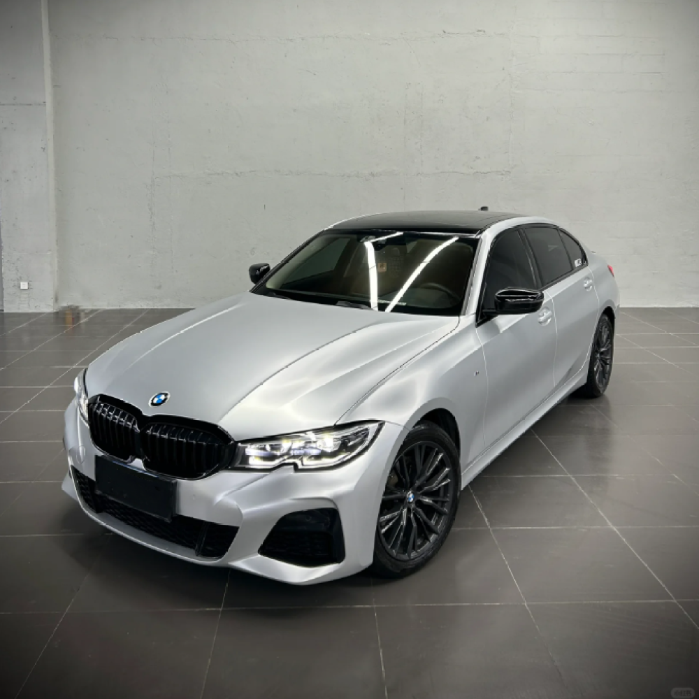 Matte Metallic Metal Silver Car Vinyl Wrap